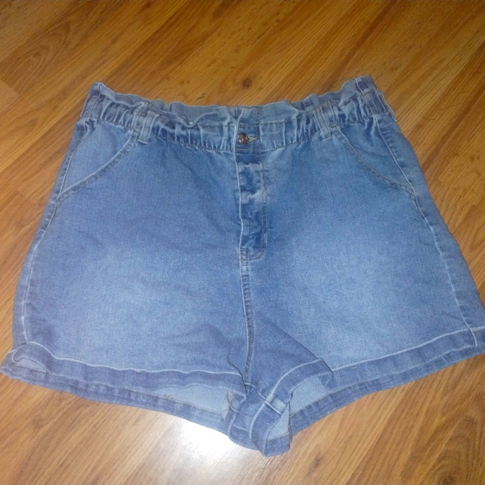 Ladies sz XL (15-17) jean shorts